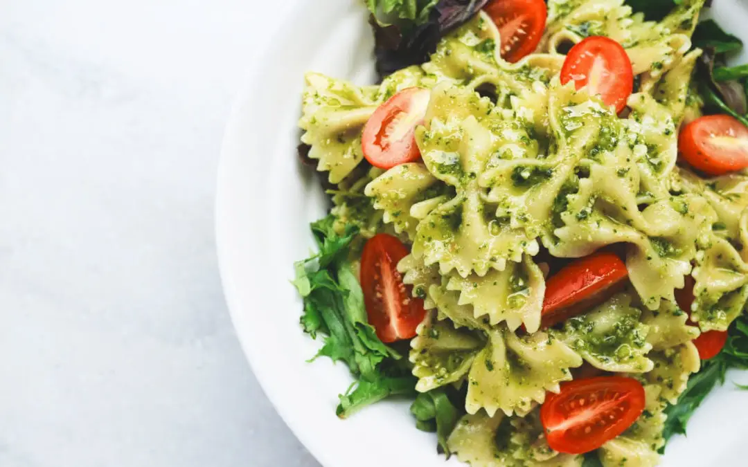 Basil Pesto with Farfalle