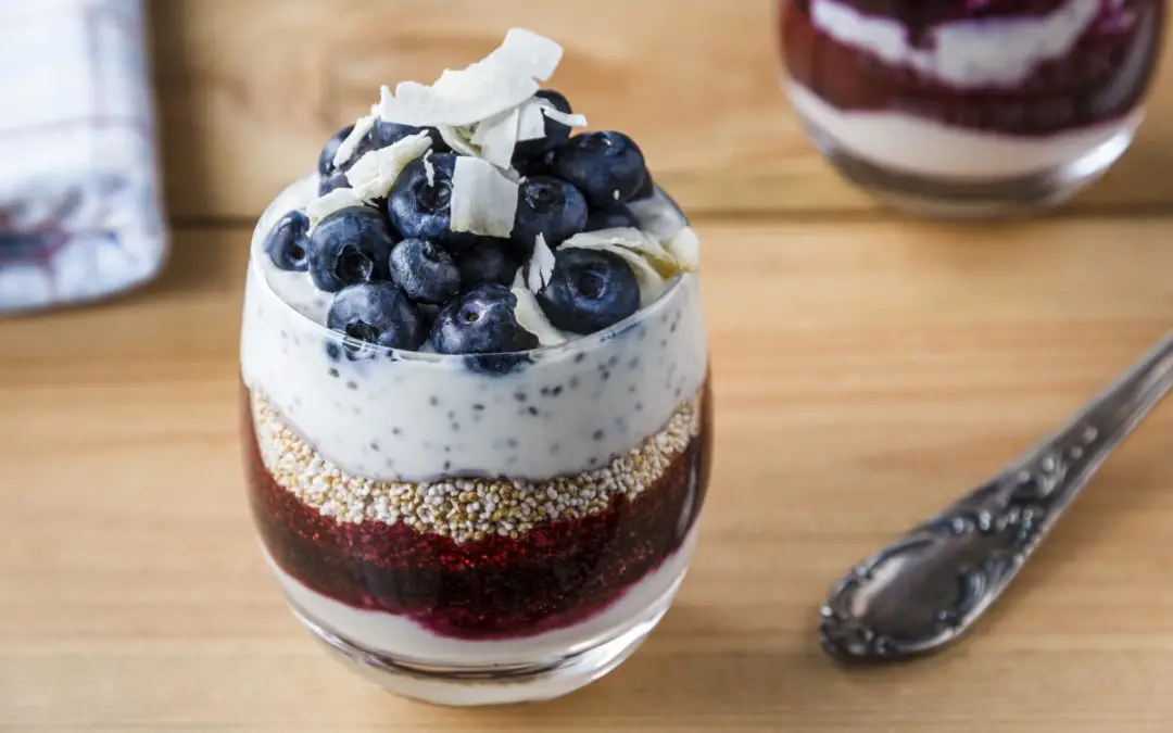 Vegan Healthy Berry Shake