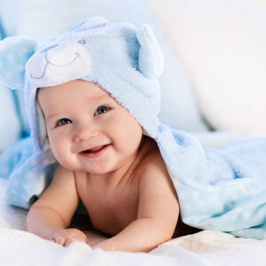 Blue Towel