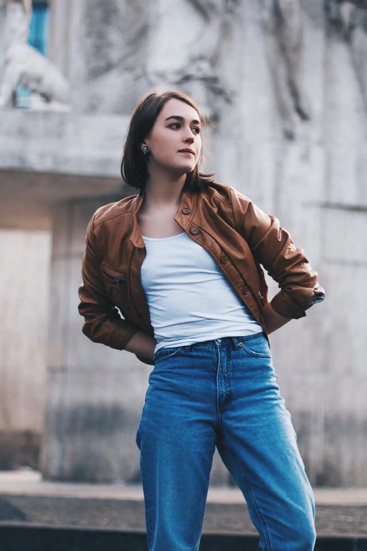 Women Leather Jacket - Image 3