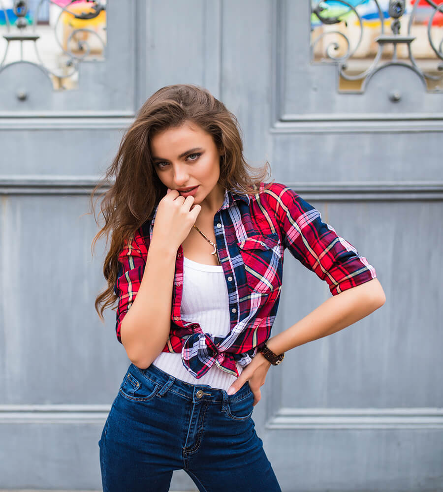 Red Check Shirt - Image 3