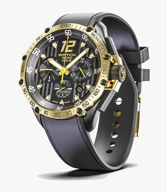 Golden Luxury Watch