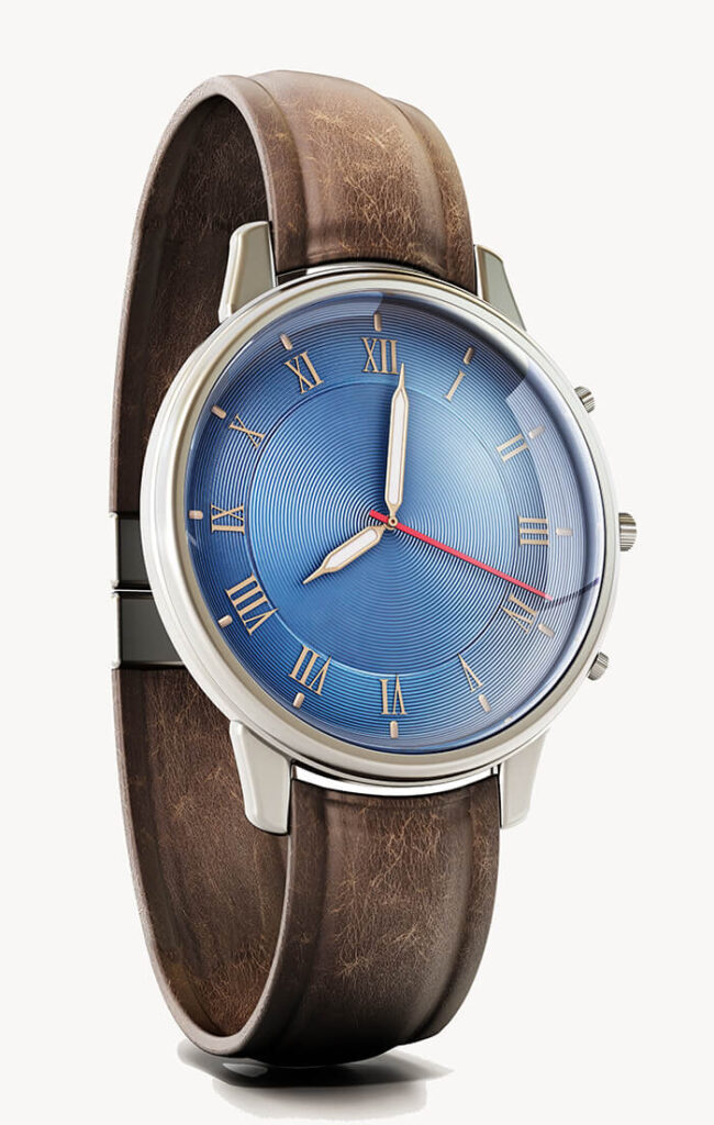 Blue Dial Watch