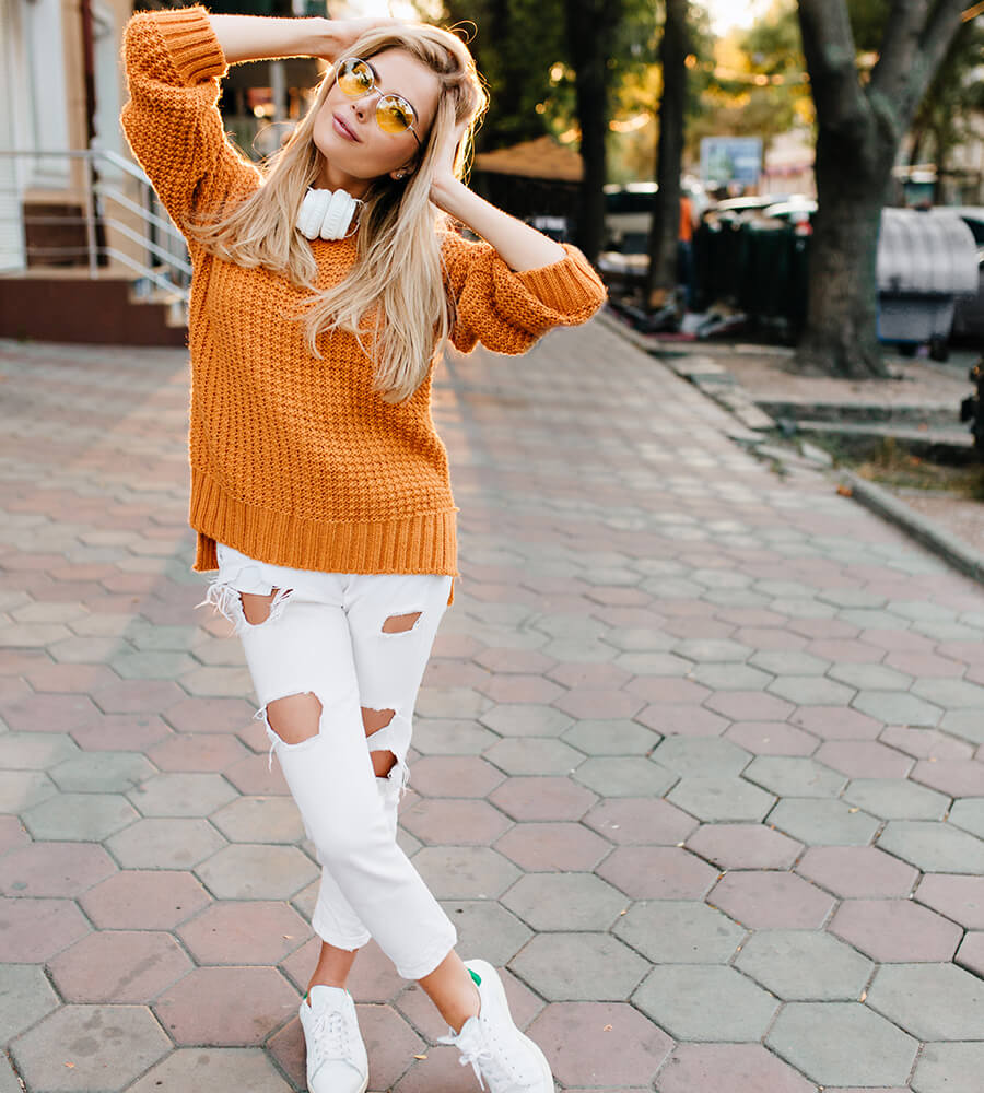 Yellow Cardigan